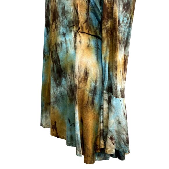 Vintage R. Rouge USA Fairy Hippie Boho Long Sleeve Long Sleeve Top - Picture 7 of 13